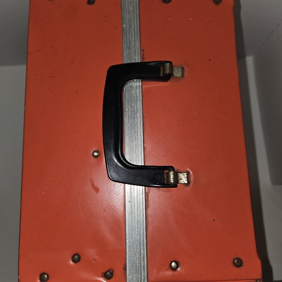 Vintage 60s Barbie & Ken Red Case Midge & Ken Doll Lot Of Clothing & Accessories - Picture 10 of 16